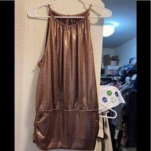 Gold Shimmery Blouse